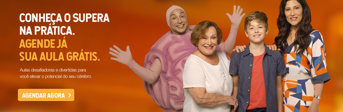 SUPERA - Ginástica Cerebral - Melhora o desempenho cognitivo, pratique Ginástica para o Cérebro. Escolas da franquia Supera. Rede de desenvolvimento pessoal e profissional