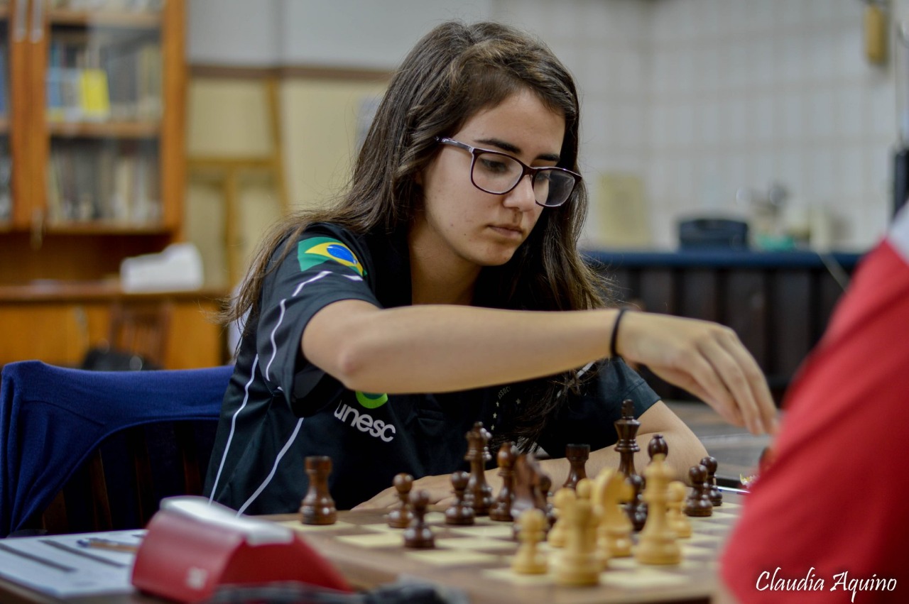 Kathiê garante terceiro lugar no Campeonato Brasileiro Feminino de Xadrez