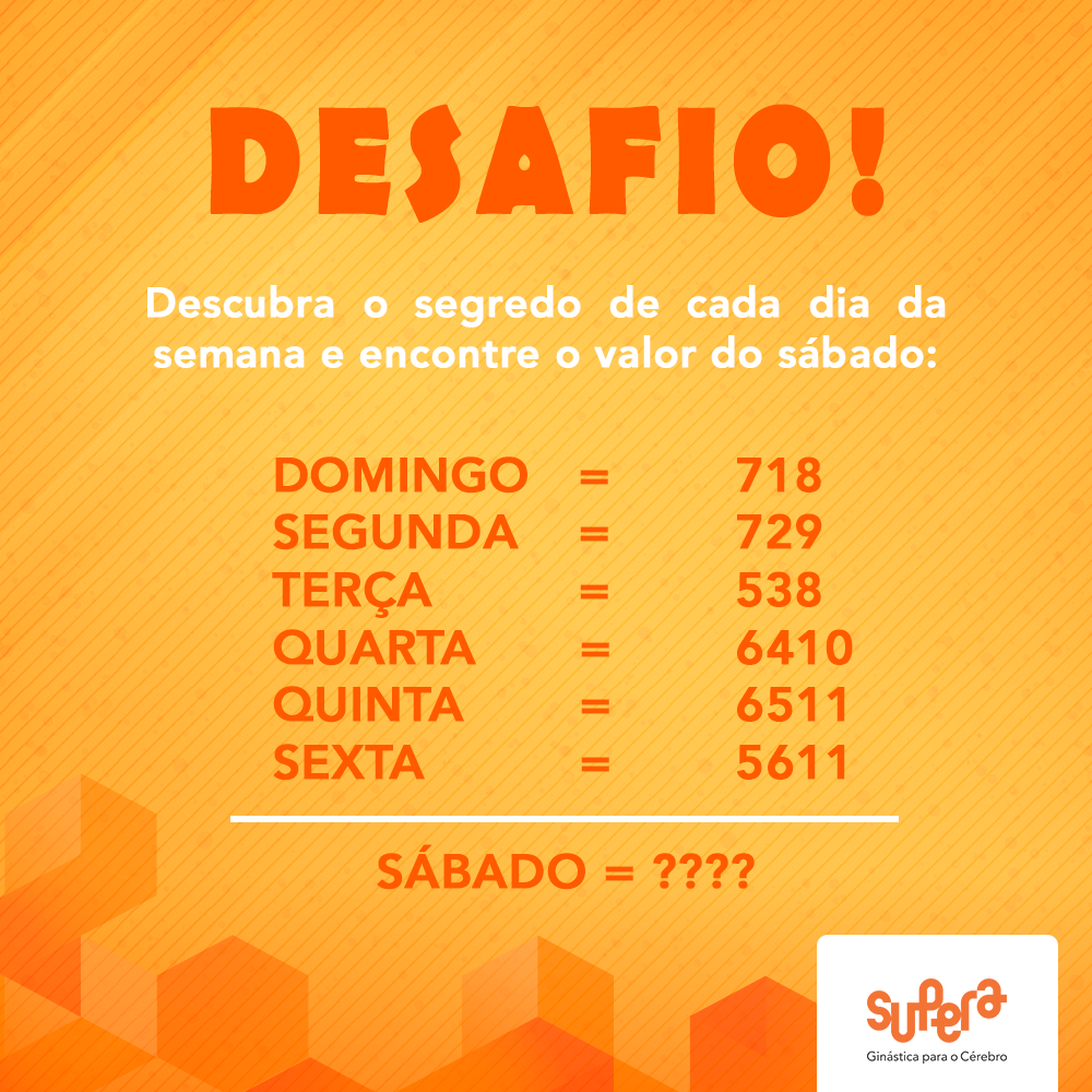 Charada SUPERA! (2) Método SUPERA - Ginástica para o Cérebro