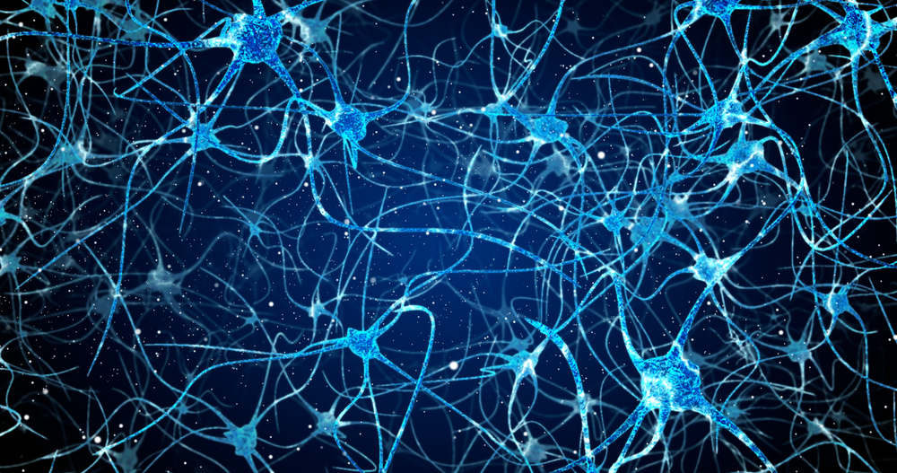 Imagem ilustrativa da rede de neurônios no cérebro.