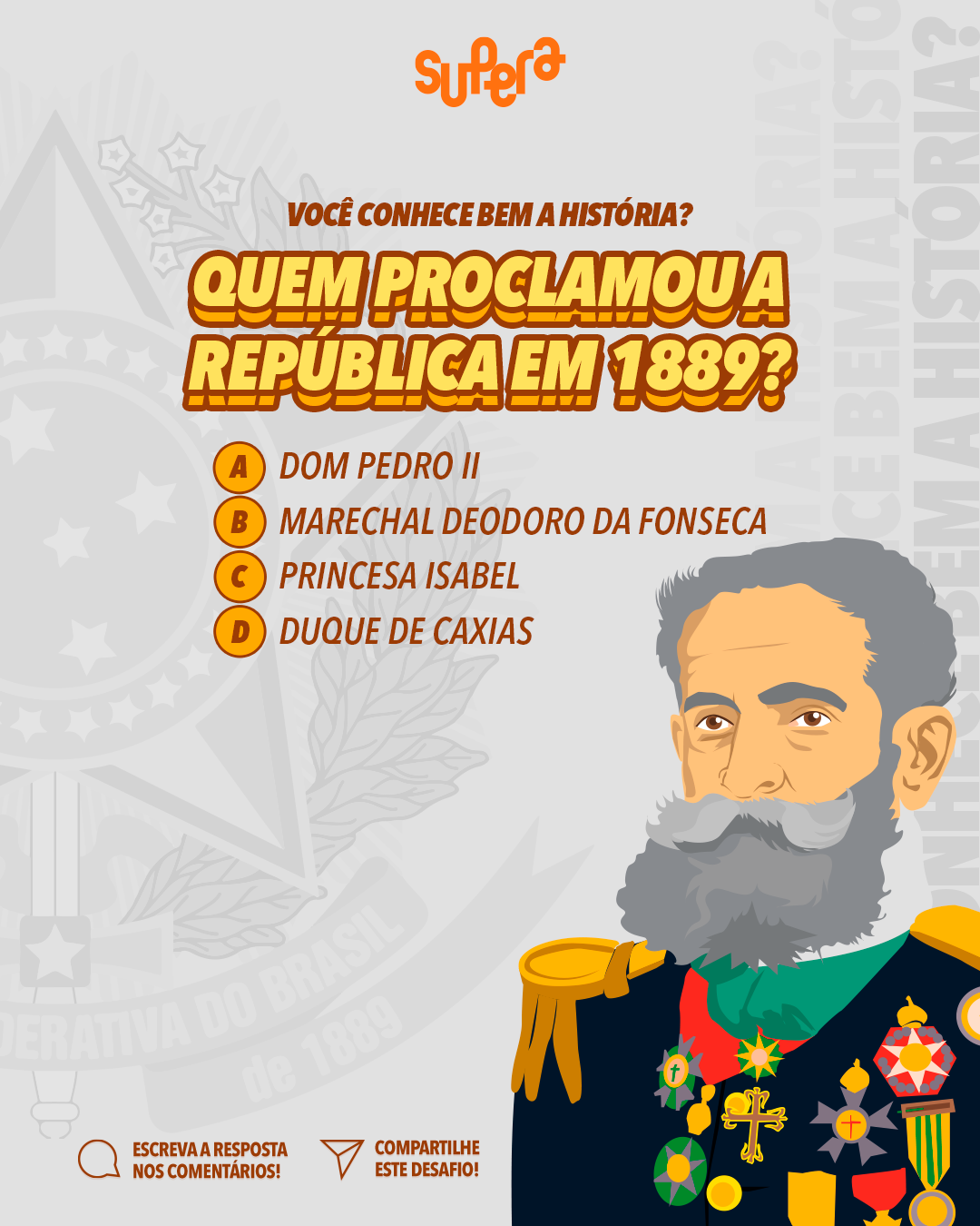 POR QUE DEODORO PROCLAMOU A REPÚBLICA? 