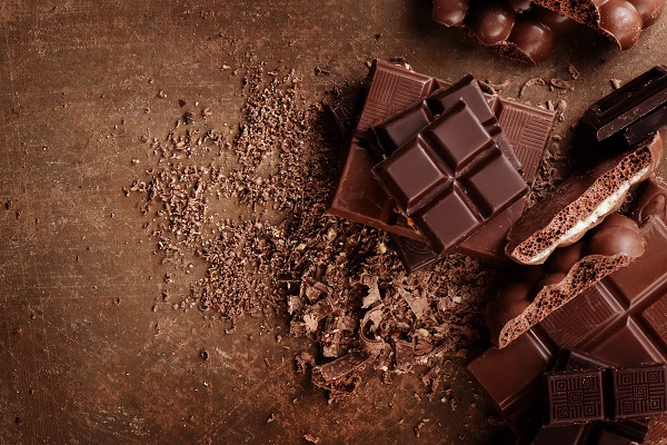 Chocolate não é inimigo barra de chocolate 