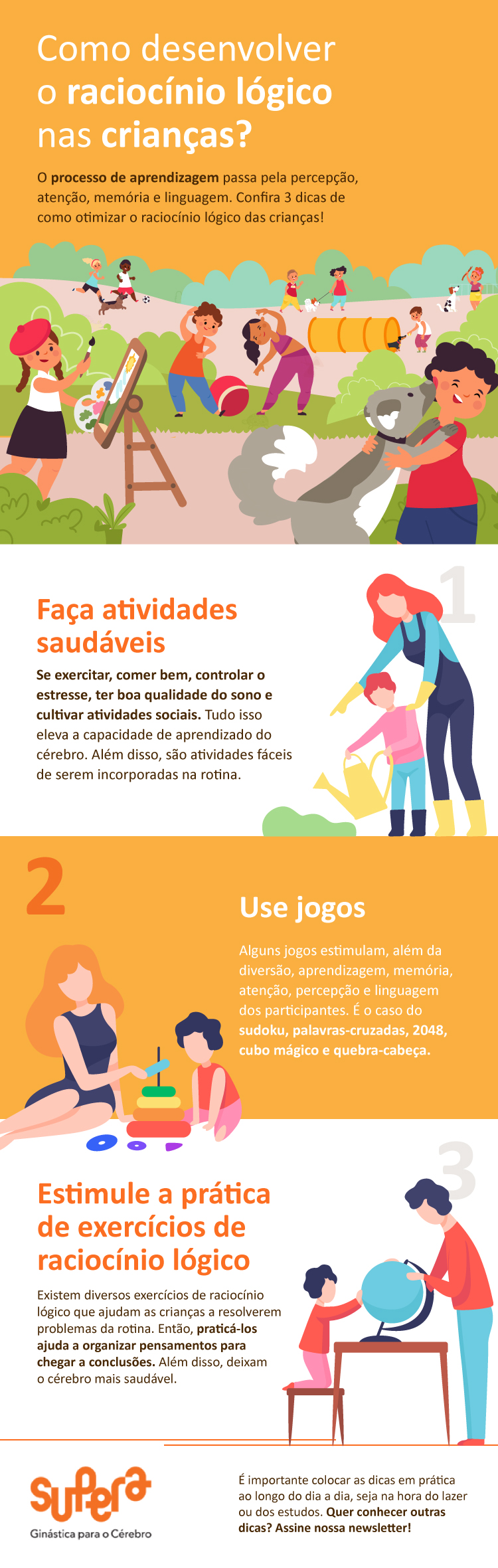 Atividades Para Crianças: 11 Exemplos Excelentes Para Exercitar O Cérebro